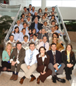 El Equipo Paralímpico Español de Turín 2006, durante su visita a la sede de Pfizer